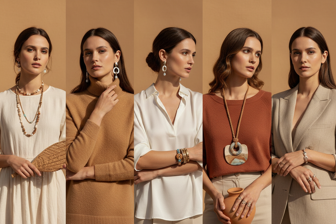 5 ținute în care bijuteriile artizanale strălucesc cu adevărat