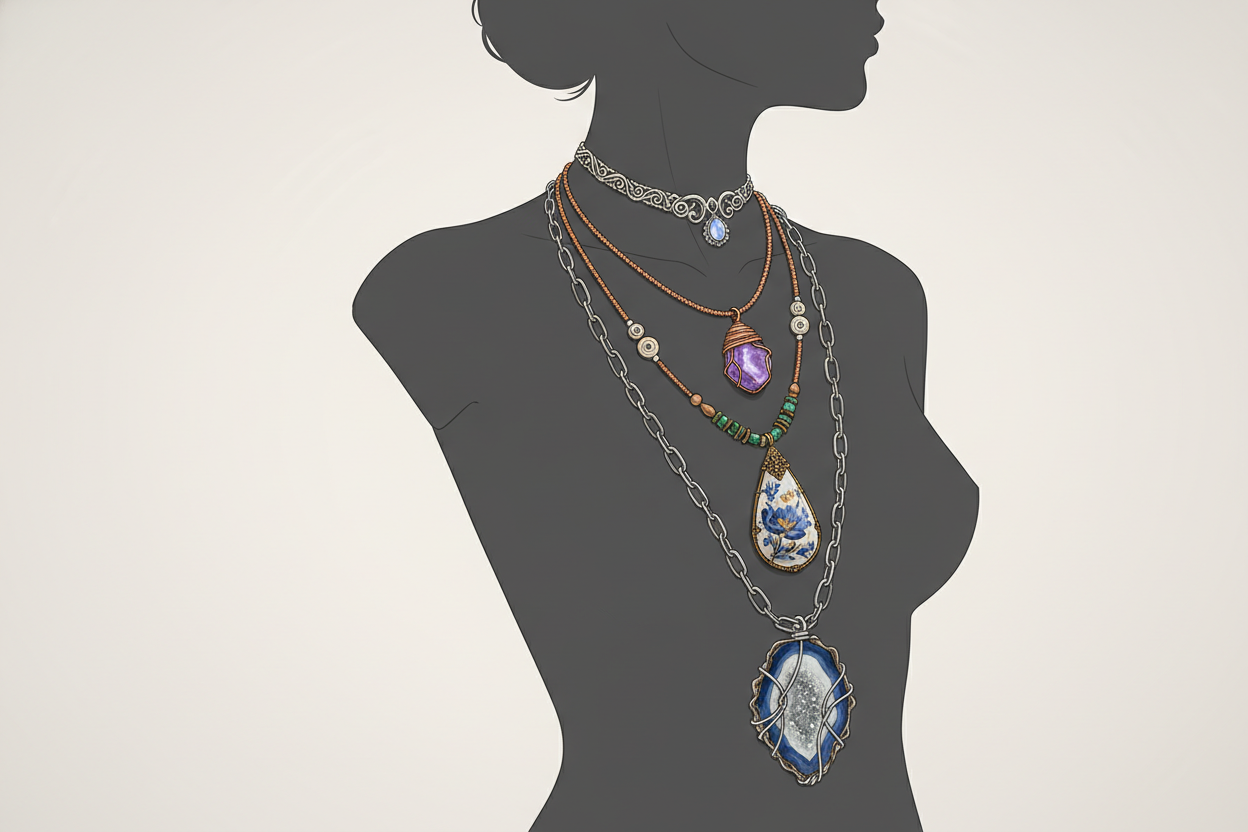 Cum alegi pandantivul potrivit pentru decolteul tău