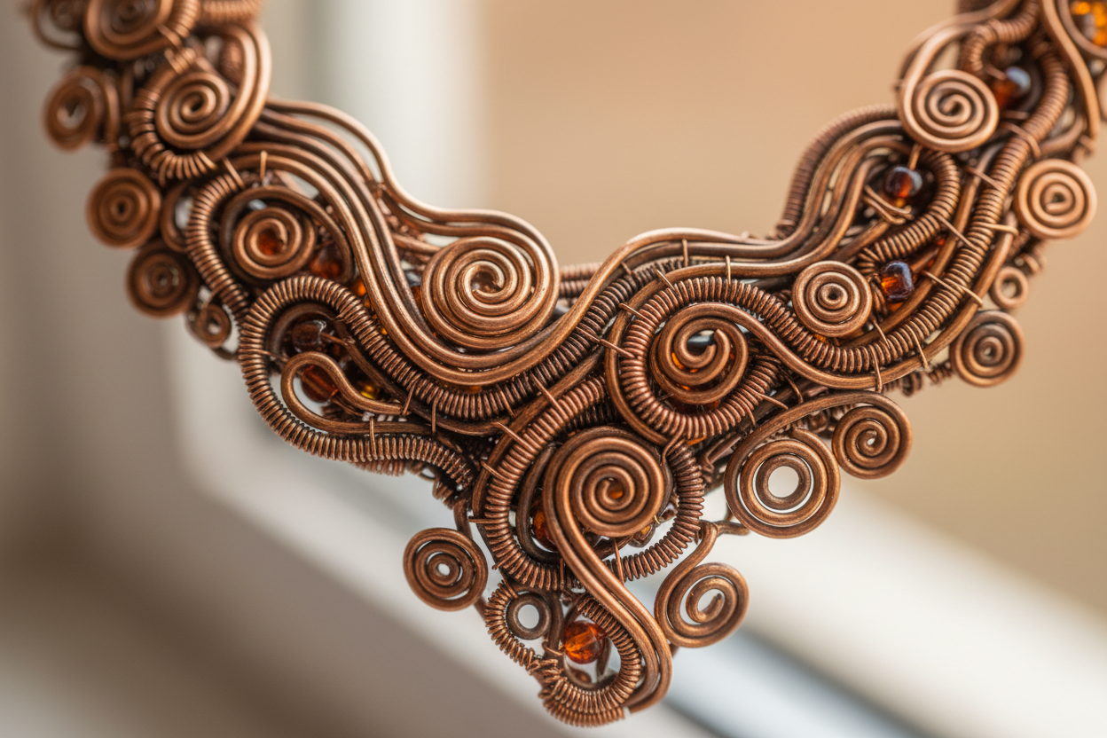 De ce să alegi bijuterii din sârmă de cupru placată?