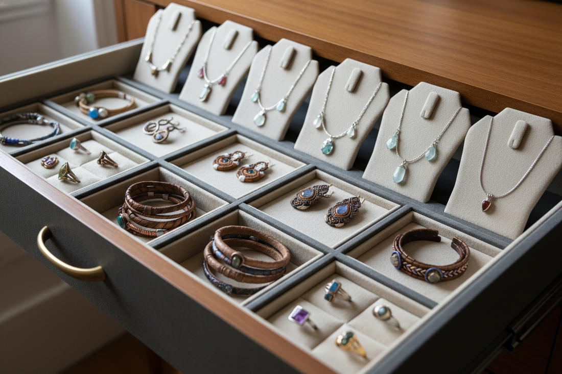 Cum îți organizezi bijuteriile ca să nu se deterioreze