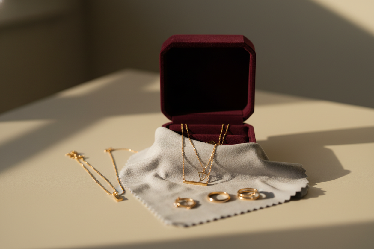 Cum îngrijești corect bijuteriile placate cu argint sau aur